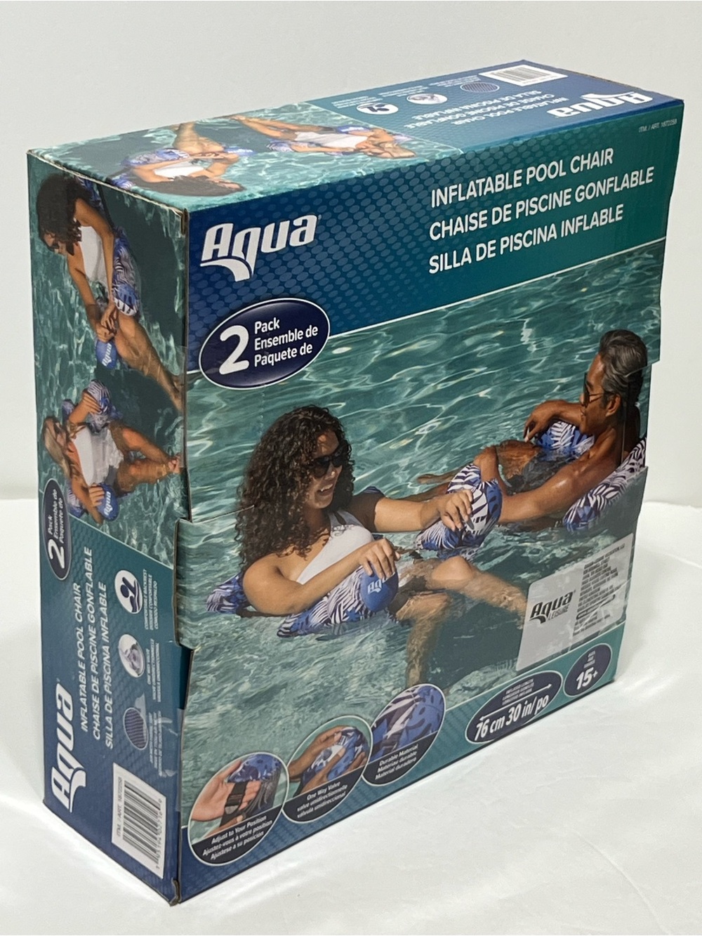 Baja Inflatable Float Chair, 2-pack - Picture 6 of 10